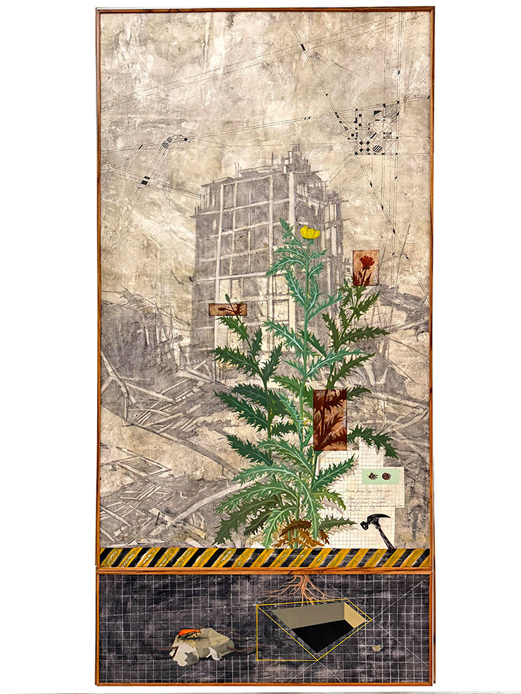 <Between the Cracks, Nature Restores , 2025