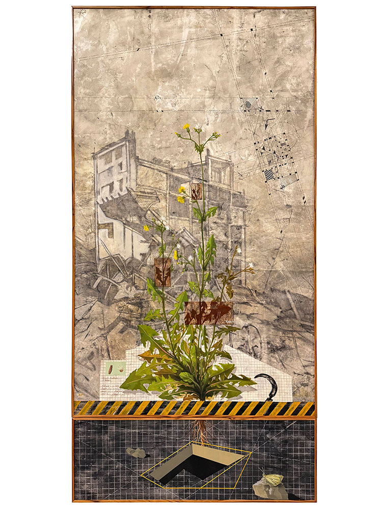 <Between the Cracks, Nature Restores , 2025