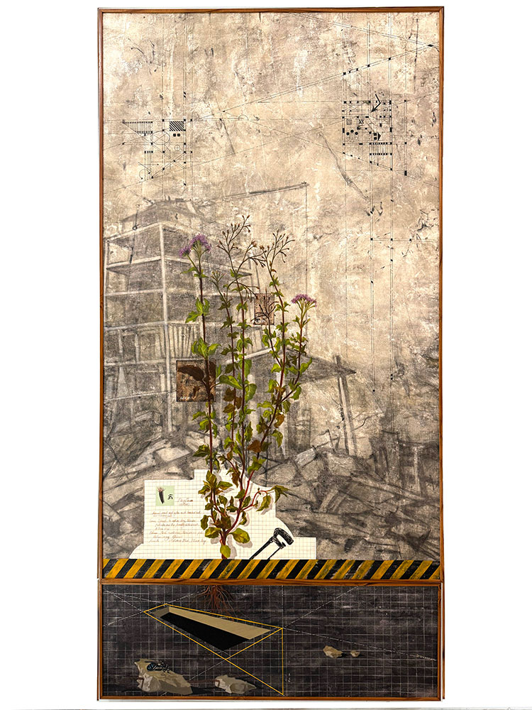 <Between the Cracks, Nature Restores , 2025