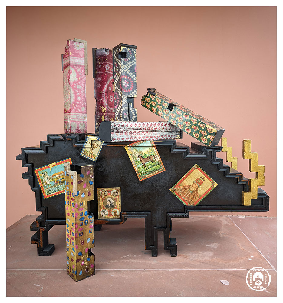 <Found Objects in Black , 2024-25