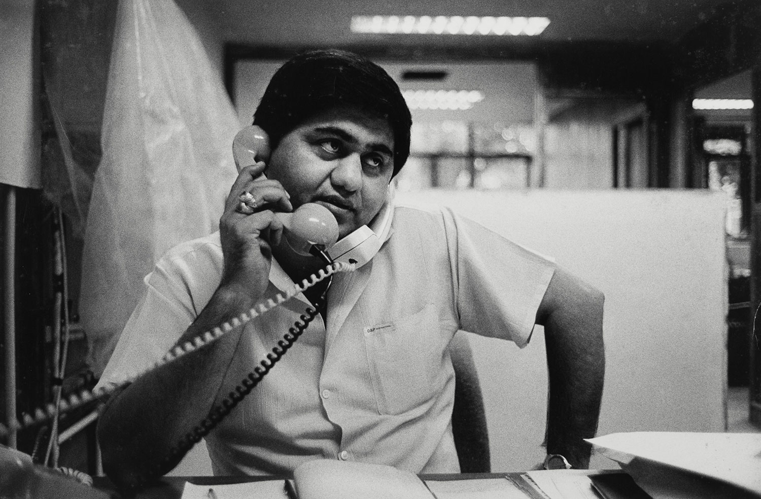 <Portrait of Deepak Puri, 1989, 1989