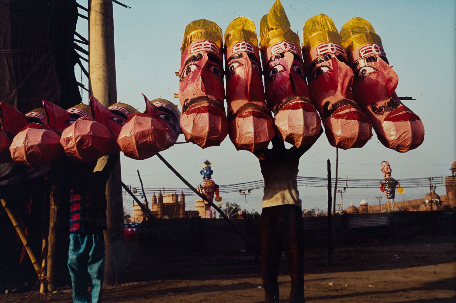 <Lifting Demon Heads, 1993, 1993