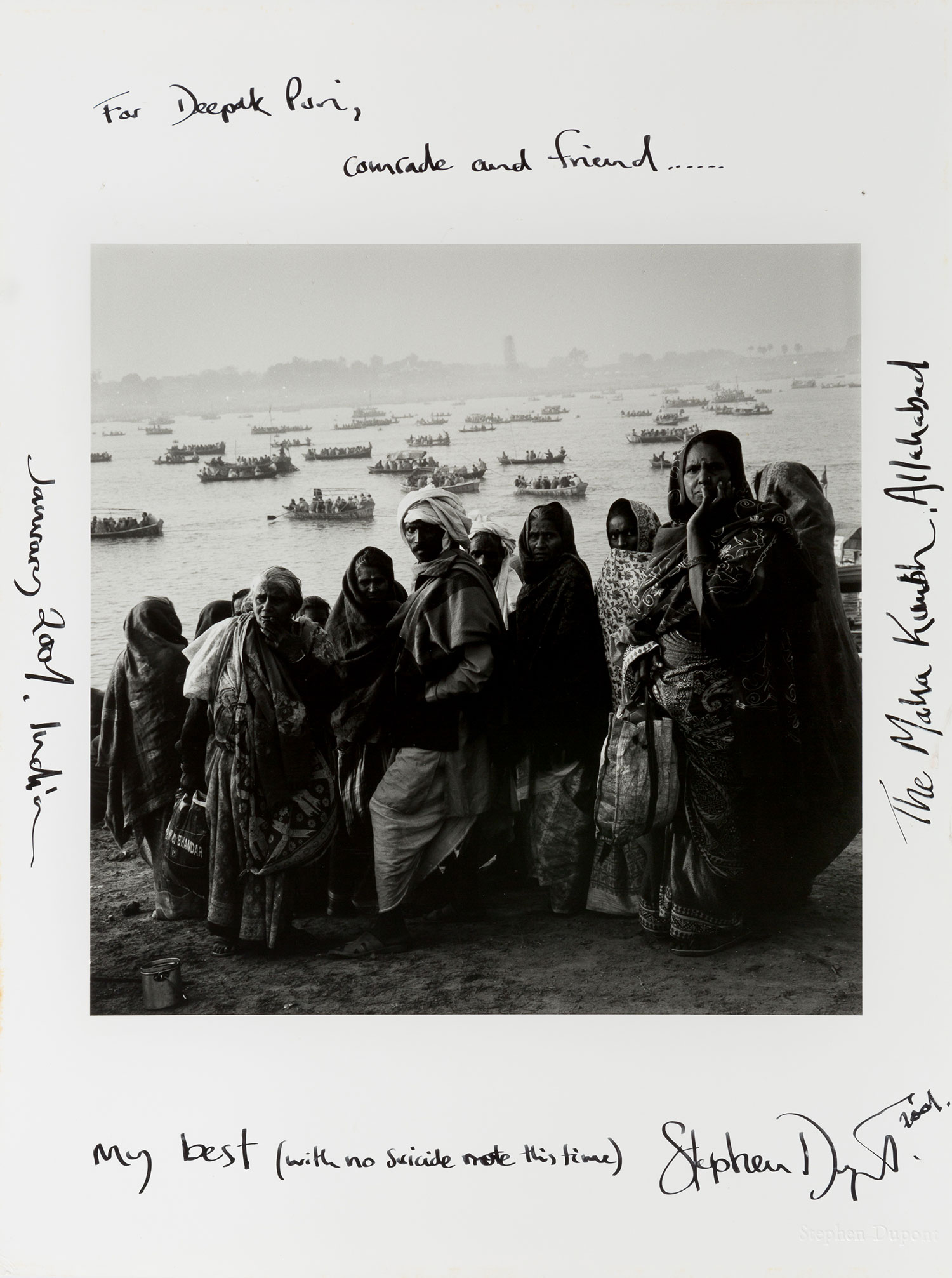 <The Ganges, Maha Kumbh Mela, Allahabad, 2001, 2001