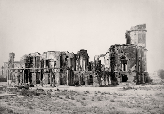 <Lucknow, Ruins of the Residency, (339), c. 1860, 1860
