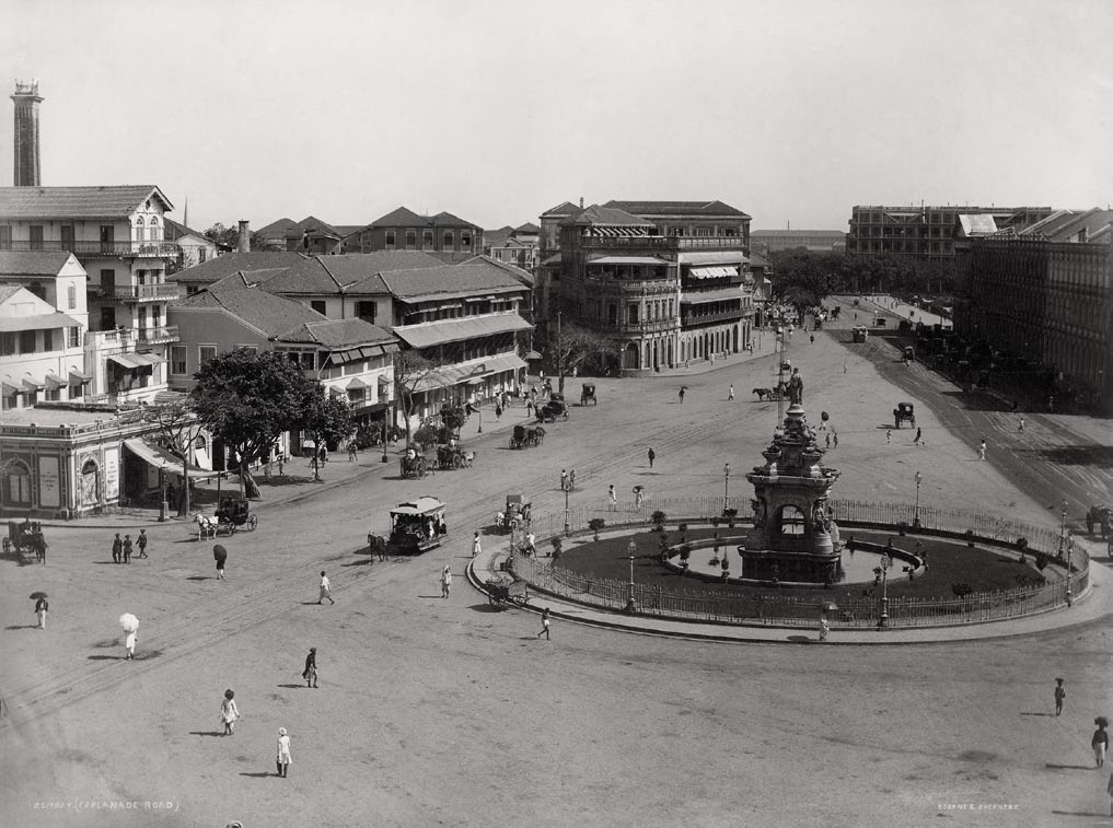 <Mumbai (formerly Bombay), Esplanade Road, c. 1880, 1880