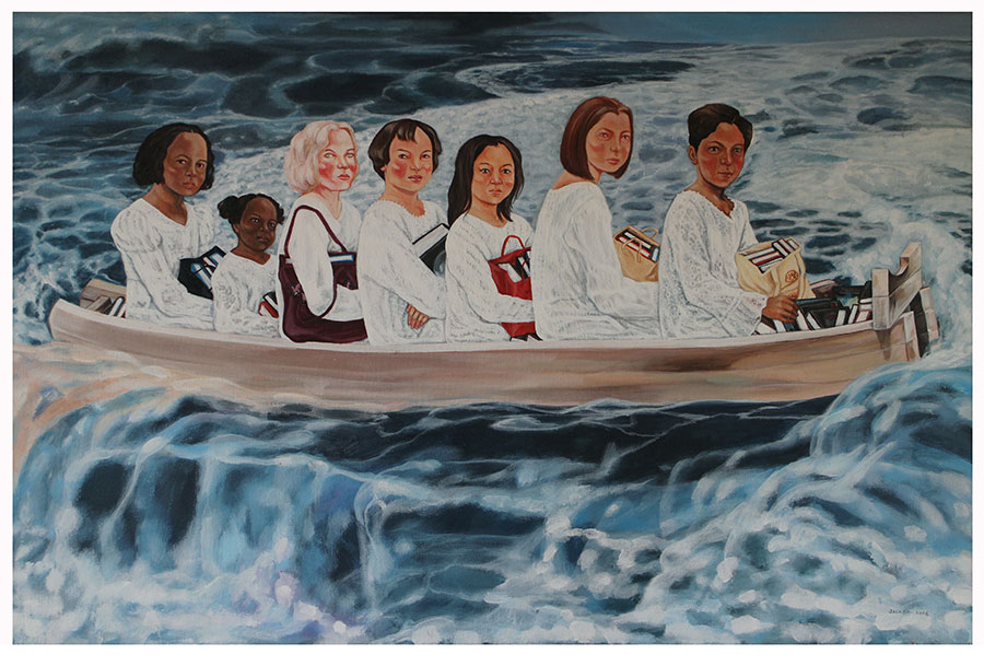 <Boat people 3, 2016