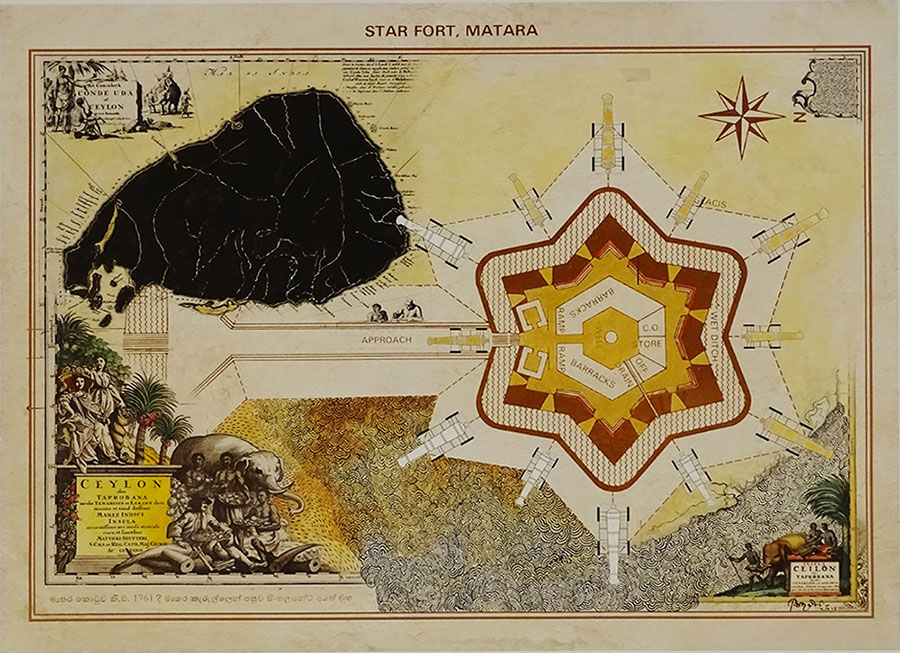 Star Fort Matara. , 2015