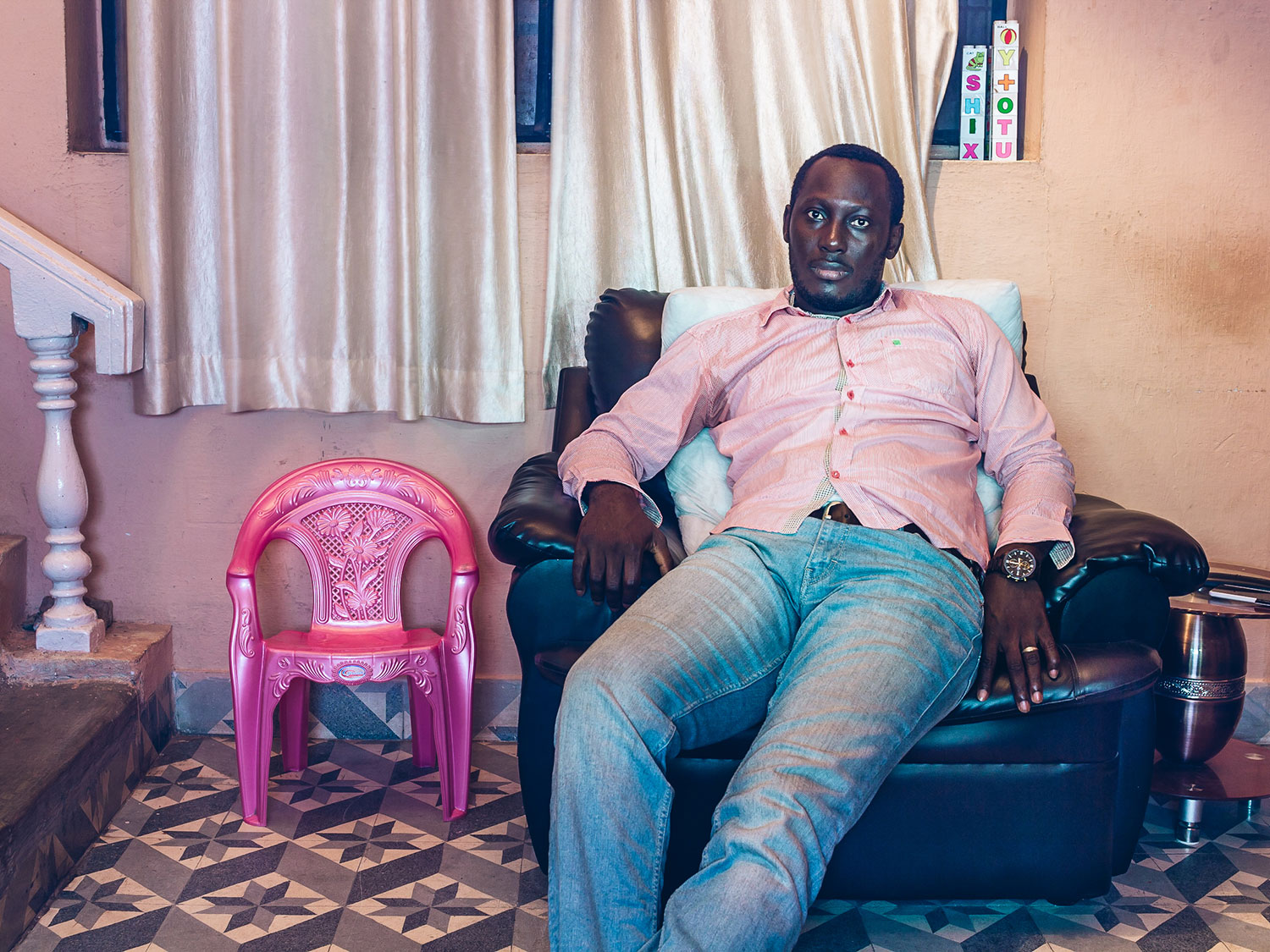 <Gideon/Nigeria / Hyderabad, 2016