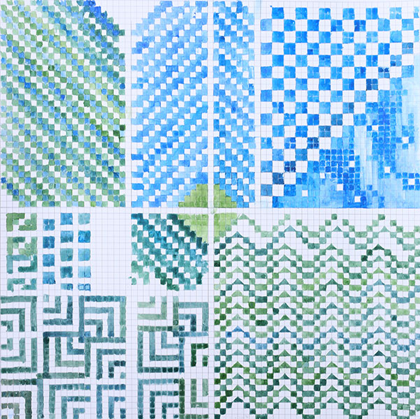 From the series Patterns of a Tactile Score, 2017 - 2018 