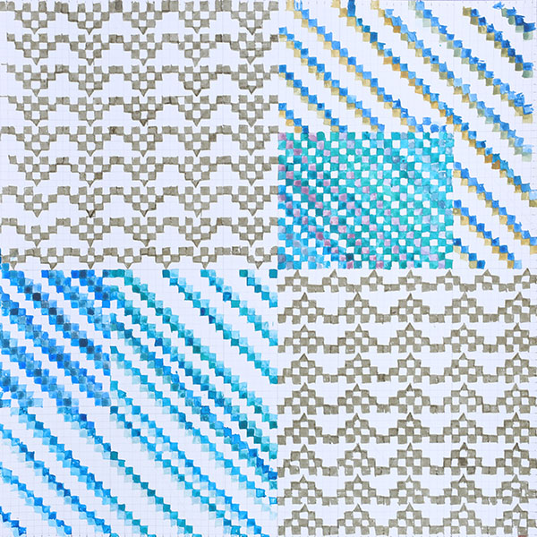 From the series Patterns of a Tactile Score, 2017 - 2018 