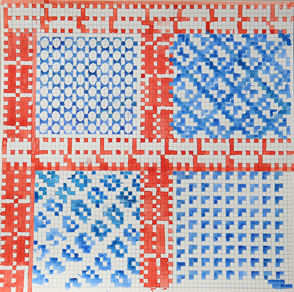 From the series Patterns of a Tactile Score, 2017 - 2018 