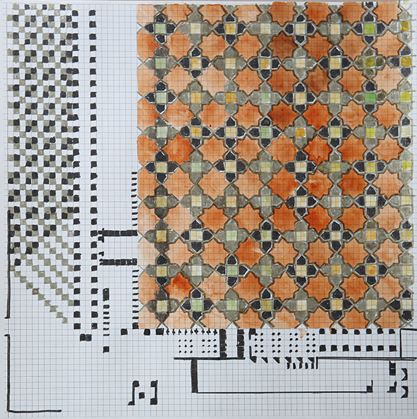 From the series Patterns of a Tactile Score, 2017 - 2018 