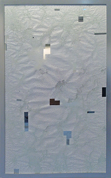 Impossible Size Of Nothingness 2, Sunbound Olefin Sheets,Mirror,Non Reflective Glass, Installed Size 48x60 Inches, 2015, 