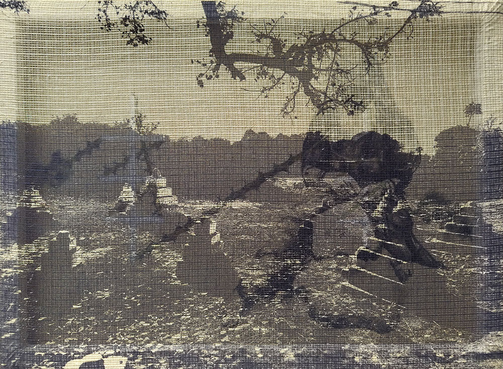 <”Layers of seclusion ”, 13”x17”